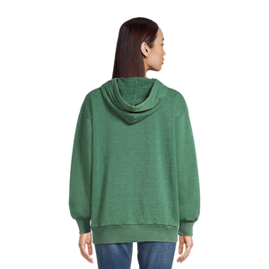 Servicio OEM de diseño personalizado, sudaderas con capucha estampadas de invierno para mujer, ajustadas, con bolsillos, tallas grandes. - Product Image 6