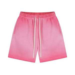 High-Quality sunfade wash <b>long</b> <b>shorts</b> for <b>mens</b> Custom Screen Printed Logo With cotton inside comfortable <b>Shorts</b> for <b>Men</b> - Product Image 4