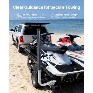 Guide per Rimorchi di Barche e Moto d'Acqua da 40 Pollici e 48 Pollici di Altezza, 2 Pezzi, Pali Guida Regolabili in Acciaio ad Alta Durezza, Serie PV Guide-Ons - Product Image 4