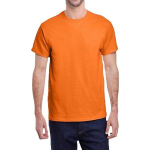 T-shirt à col rond pour hommes 100% coton couleur unie vente en gros OEM manches courtes exclusif conception personnalisée haute qualité exportation hommes - Product Image 4