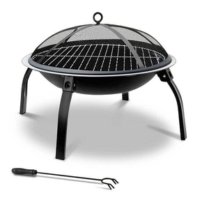 Wood Burning Barbecue Grill <b>Tools</b> for Outdoor Grilling Cooking Cover <b>BBQ</b> Cooking for Outside Camping Portable Fire Pits Outdoor - Product Image 5