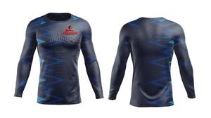 Camiseta Deportiva Personalizada Sublimada, Transpirable, Antibacteriana, de Secado Rápido, Ligera, de Compresión, para Hombre, OEM - Product Image 2