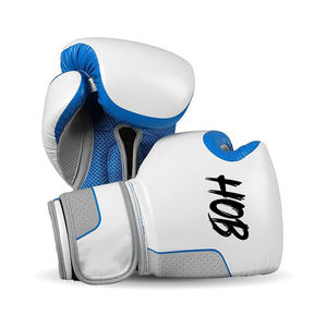 Gants d'entraînement marron imprimés pour la compétition MMA, gants de boxe en cuir PU confortables pour les combattants - Product Image 5