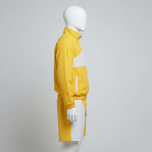 Ensemble coupe-vent deux pièces pour homme : veste et short en nylon respirant pour la gym, l'entraînement et la course à pied - Product Image 4