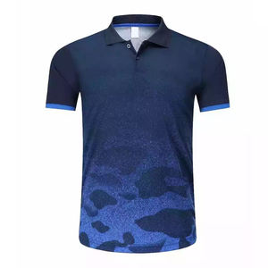 Camiseta Deportiva Uniforme, Polo de Verano, Ligera, Mezcla de Algodón, Manga Corta, Logotipo Personalizado Bordado, Transpirable, para Golf y Tenis - Product Image 2