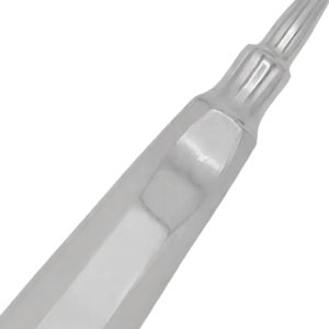 Elevador Apical # Instrumento Quirúrgico de Extracción Dental con Punta Angulada Izquierda de 3mm, de Acero Inoxidable, para Elevación de Raíces - Product Image 5