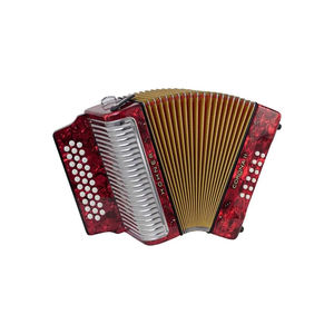 Accordéon diatonique Original 3500FB II à 31 boutons en bois noir avec sac et sangles - Product Image 2