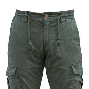 Pantalon cargo décontracté pour homme, coupe ample, construction durable, design multi-poches, streetwear décontracté, pantalon pour tous les jours - Product Image 4