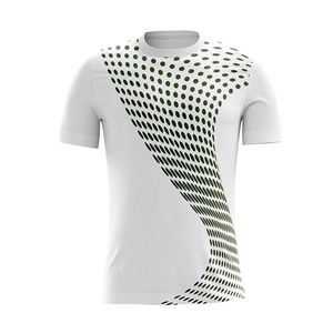 เสื้อฟุตบอลรุ่นใหม่ขายดี ผลิตจากโรงงาน รับออกแบบ OEM แบรนด์ส่วนตัว สำหรับผู้ชาย - Product Image 1