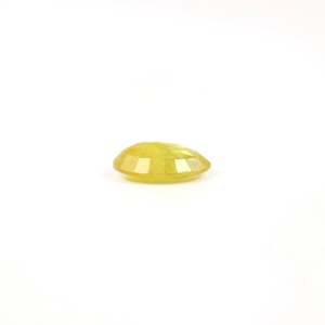 Loose 3.35 Carat Exquisite Yellow Sapphire Oval Cut Gemstone for Fine Jewelry - Product Image 3