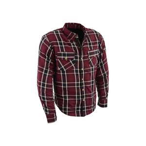 Chemise en flanelle unie pour homme, manches courtes, col boutonné, décontractée, été, coton respirant, écologique - Product Image 2