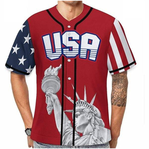 Camiseta de Béisbol Sublimada con Tela de Malla Transpirable, Uniforme de Equipo Personalizado con Botones Completos para Mayor Comodidad en el Campo 2026 - Product Image 6
