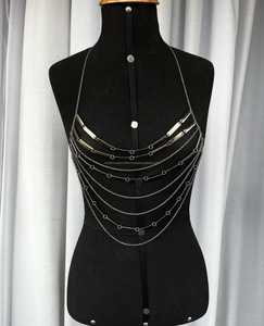 สร้อยคอชุดชั้นในพู่ทำด้วยมือเครื่องประดับแวววาวสำหรับความเย้ายวนใจไนต์คลับ - Product Image 3