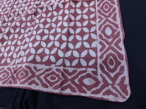 Pañuelo Cuadrado Étnico de Algodón Hecho a Mano, Estampado Floral, Juego de Pañuelo para el Cuello, Ideal para el Verano, Regalo de San Valentín - Product Image 2