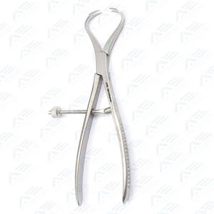 Abrazadera de sujeción de hueso, instrumentos médicos ortopédicos veterinarios de calidad superior, fórceps de sujeción de hueso de Animal de acero inoxidable duradero - Product Image 4