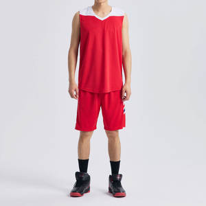 Maillot de basket-ball pour homme, modèle professionnel, sans manches, à séchage rapide, imprimé avec logo personnalisé, antibactérien - Product Image 3