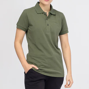 Camiseta Polo Personalizada para Mujer, Manga Corta, 100% Algodón Original, Transpirable, Camisetas Lisas para Mujer, Ropa Deportiva Informal, Camiseta Polo para Damas - Product Image 4