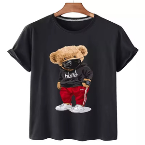 T-shirts en coton personnalisés par sublimation, grande taille, surdimensionnés pour hommes, impression de haute qualité, vêtements décontractés sur mesure - Product Image 4