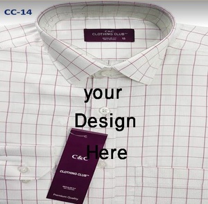 Suministro directo de fábrica desde Bangladesh 100% Camisa de algodón sólido para hombre con logotipo personalizado Manga larga Ropa formal informal para otoño - Product Image 4