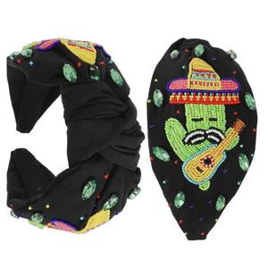 Serre-tête de luxe en perles de verre et strass, accessoire capillaire haut de gamme pour mariages à prix abordable - Product Image 4