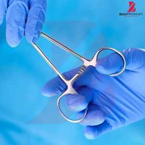 Serrated Jaw <b>Locking</b> Curved & Straight 5 Inch Custom Made Newest Durable Reusable Surgical Instrument Kelly Hemostatic Forceps - Product Image 6