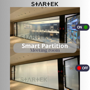 ประตูบานเลื่อนกระจกอัจฉริยะ STARTEK Modern PDLC - รับประกัน 10 ปี - ผ่านการทดสอบ NCKU 80,000 รอบ - Product Image 6