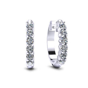 ต่างหูห่วงทองคำ 18K - Product Image 1