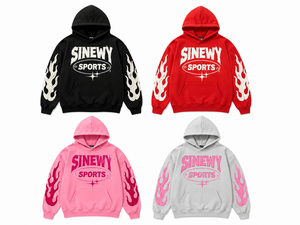 Sudadera con capucha de algodón de alto gramaje con cremallera y bordado de parches desgastados, producto personalizado de moda - Product Image 3