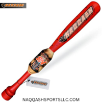 Batte de baseball et de softball lourde de 24 pouces/25 oz, utilisable d'une seule main, en bois d'érable massif de qualité professionnelle pour améliorer la force, par NAQASH SPORTS