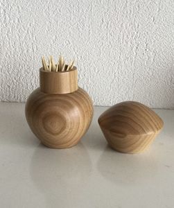 Porte-cure-dents en bois de qualité supérieure pour la maison, la cuisine, la salle à manger, les restaurants et les hôtels - Product Image 2