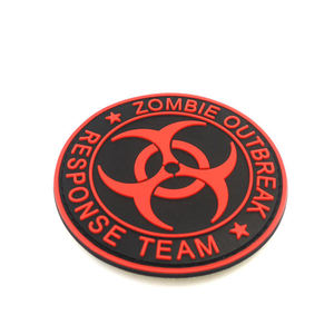 Parche de Goma Personalizado con Nombre, Parche Termoadhesivo de Goma Suave con Gancho y Bucle, Parche Bordado para Tela - Product Image 3