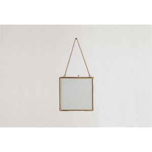 Nordic Style Brass <b>Floating</b> Picture <b>Frame</b> Hanging Geometric Glass <b>Frame</b> for Pressed Flowers DIY Plant Specimen Display WallDecor - Product Image 6