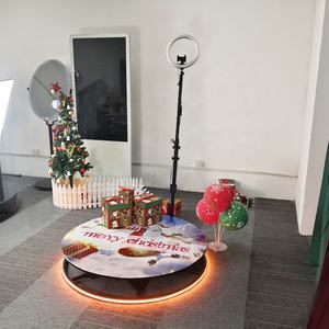 Il più nuovo Design piattaforma rotante Selfie Abyss Camera fondale chiosco macchina Photobooth Ipad Magic Mirror 360 Video Booth - Product Image 3