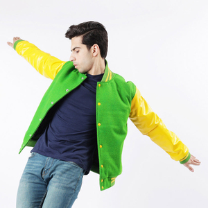 <b>FLY</b> HUMBLE SPORTSWEAR <b>Men's</b> Winter Streetwear Varsity <b>Jacket</b>-Waterproof Windproof Eco-Friendly Breathable Anti-Bacterial - Product Image 2
