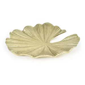 Bandeja de Cerámica Hecha a Mano, Ecológica, para Decoración de Hogar de Alta Gama y Accesorios de Habitación de Hotel, Premium, Segura, Zahid Exports, Plateada - Product Image 1