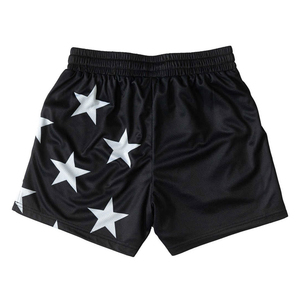 Shorts Deportivos Personalizados de Alta Calidad para Mujer, con Estampado de Estrellas, Cintura Elástica con Cordón, Tejido de Poliéster Transpirable, Ropa Deportiva - Product Image 2