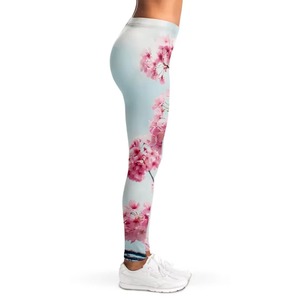Leggings de punto de cintura alta para mujer, personalizados, suaves y cómodos, con estampado puff, transpirables, antibacterianos, sin costuras, para uso casual, ¡Oferta! - Product Image 3