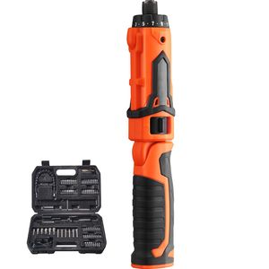 Set Cacciavite Elettrico Senza Fili 4V 7Nm con Luce LED, Doppia Posizione e Kit 11 Accessori, Alimentato a Batteria con Cavo di Ricarica - Product Image 1