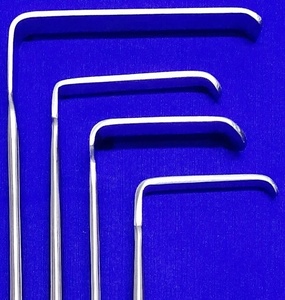 Surgical <b>Handheld</b> Blunt Lengenback Tissue Retractors Set Of 4Pcs Manual Orthopedic Instrument Class I For Surgical Operation - Product Image 3