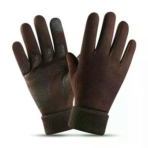 Gants d'hiver en cuir de haute qualité, doublés thermiquement, pour les activités de plein air par temps froid et la conduite - Product Image 2