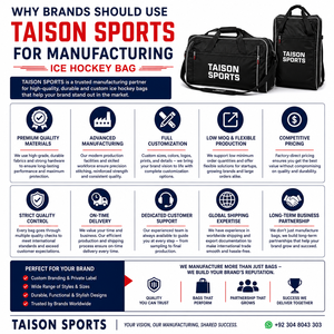 Sac de sport à roulettes TAISON SPORTS Premium 600 GSM en PU pour hockey sur glace, 30-40L, bleu noir, logo personnalisé par transfert thermique - Product Image 5