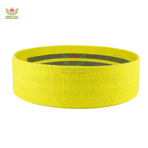 ชุดยางยืดออกกำลังกายสำหรับบริหารสะโพกผู้หญิง แบบวงกลม กว้าง กันลื่น สำหรับออกกำลังกายกล้ามเนื้อก้น ทำจากโพลีเอสเตอร์คุณภาพสูง - Product Image 2