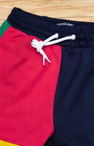 Jogging Streetwear Color Block Unisexe Haute Qualité 100% Coton Impression Personnalisée Coupe-Vent Anti-Transpiration Survêtement Hiver 2-en-1 - Product Image 3