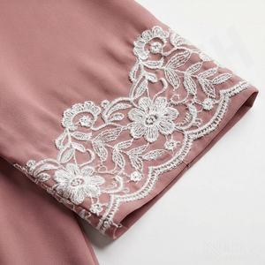 ชุดเดรสอบายะแบบปิด ผ้าถักเนื้อหนา อุ่นสบาย เหมาะสำหรับทุกฤดู ดีไซน์เรียบหรู คุณภาพสูง ทรงหลวม สำหรับผู้หญิงมุสลิม - Product Image 5