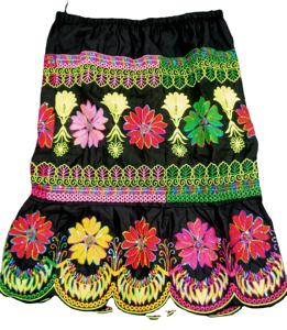 Falda con Bordado Floral para Mujer, Estilo Micronésico, Transpirable, Informal, Estilo Hawaiano, Nueva Colección - Product Image 6