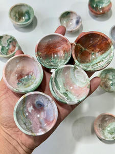 Bol en pierre précieuse de jaspe licorne de 2 pouces, sculpté à la main, bol décoratif Feng Shui pour la décoration de la maison, cadeau - Product Image 5