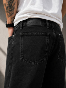 Jeans de Mezclilla para Hombre Abdul Royal World Export, Estilo Urbano Y2K, Corte Holgado, Ecológicos, Desgastados, Cintura Media, Vintage, Lavados, Alta Calidad - Product Image 3