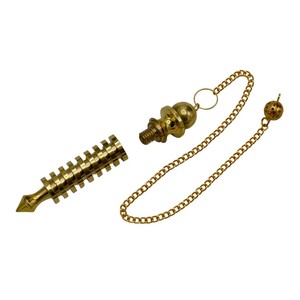 Wholesale Gold 9 ISIS <b>Ring</b> <b>Plate</b> Shaped Feng Shui Pendulum for Energy Healing Divination Environmentally Friendly Art - Product Image 3