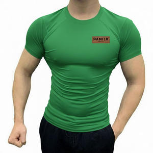 Camiseta de Compresión Deportiva para Hombre, de Secado Rápido, con Estampado por Sublimación, de Spandex, Manga Larga, Capa Base para Correr, Protección Contra Rozaduras - Product Image 3