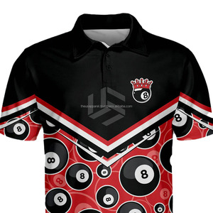 Camiseta de Billar de Alto Rendimiento, Uniforme de Billar con Absorción de Humedad, Impresión de Nombre Personalizada, Ideal para Equipos, Clubes, Jugadores y Competiciones - Product Image 4